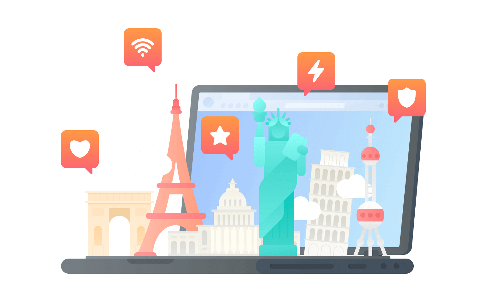 在法罗群岛连接到中国的软件 - 翻回VPN